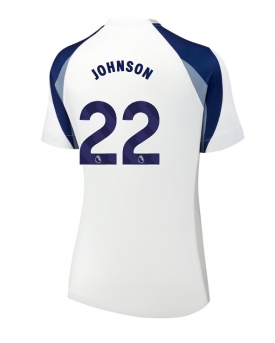 Tottenham Hotspur Brennan Johnson #22 Maglia Gara Casa Repliche 2025-26 Donna Maniche Corte Tottenham Hotspur Brennan Johnson #22 Maglia Gara Casa Repliche 2025-26 Donna Maniche Corte